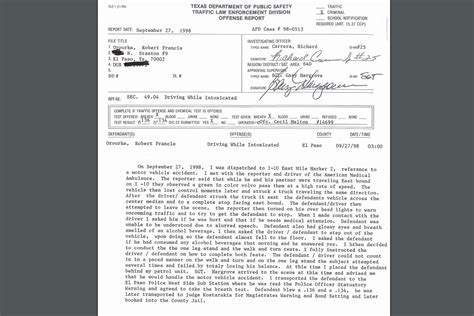 Beto O'Rourke DUI police reports leaked! : r/texas .